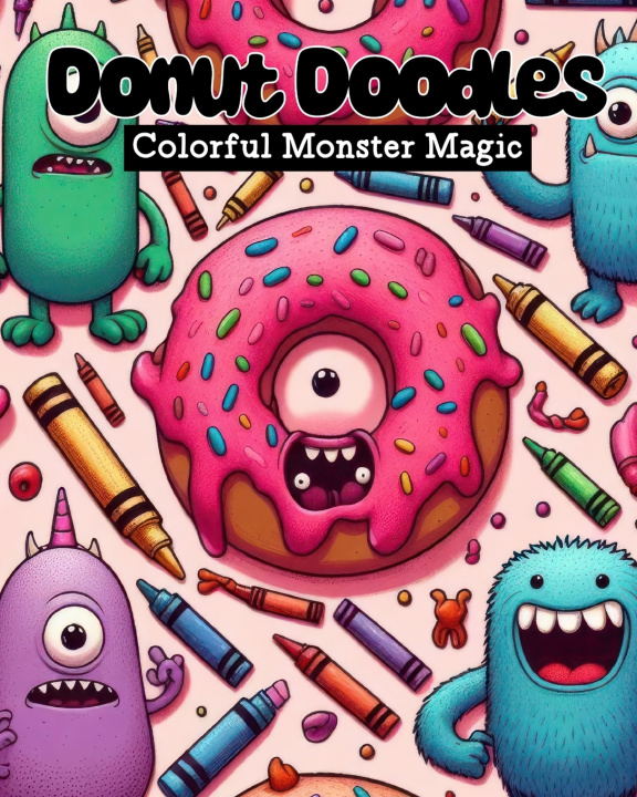 Kniha DONUT DOODLES GRAPHIC TALES