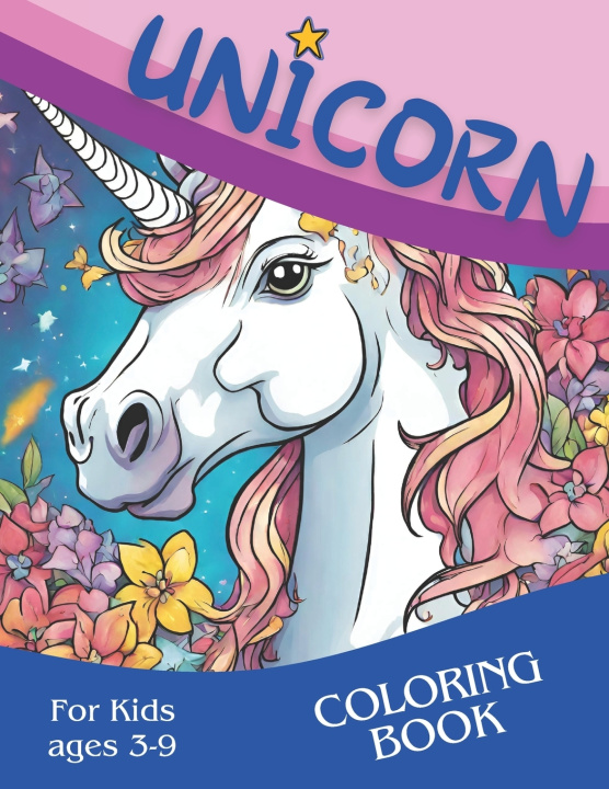 Książka Unicorn Coloring Book alessandro gnola