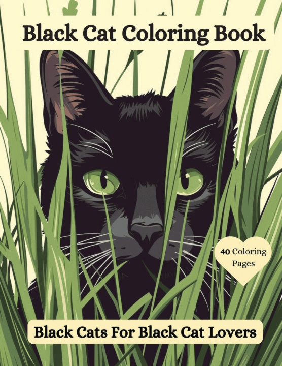 Knjiga Black Cat Coloring Book Joanne McGonagle