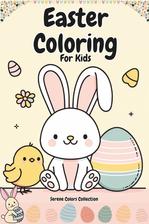 Książka Easter Coloring for Kids Emily Carter