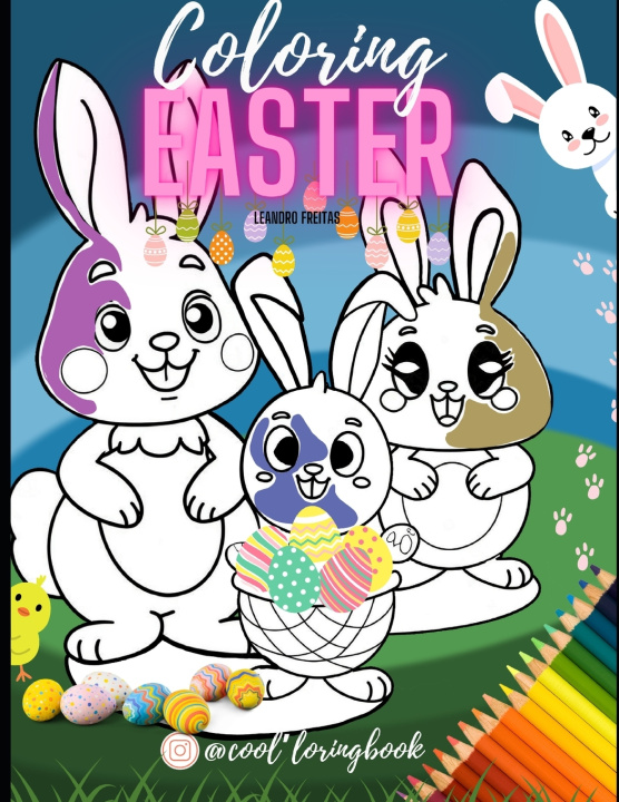 Kniha Coloring Easter L. BRUGERE