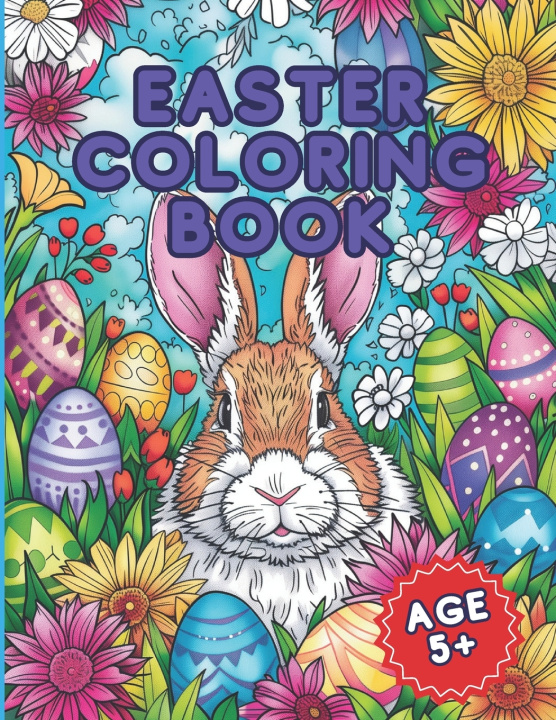 Książka Easter Coloring Book Expressive Pixel