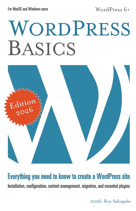 Kniha WordPress Basics Roy Sahupala
