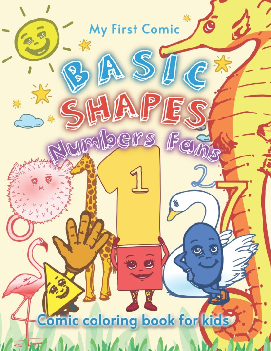 Książka My First Comic Basic Shapes Numbers Fans Fabio Andres Lopera