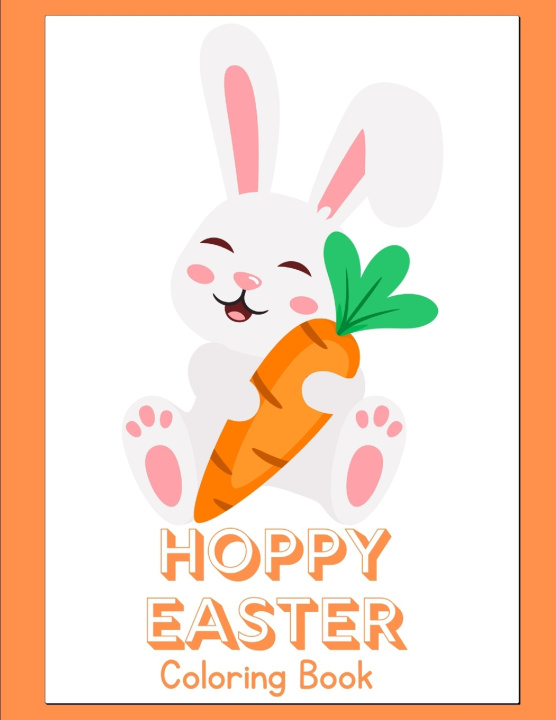 Kniha Hoppy Easter Coloring Book Laurie Nuzzo