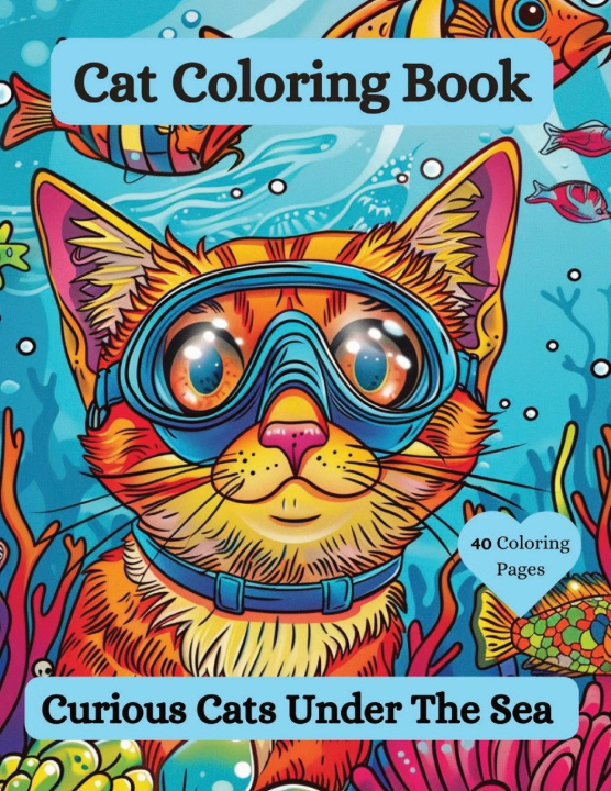 Kniha Cat Coloring Book Joanne McGonagle