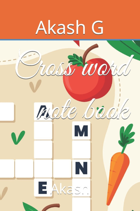 Knjiga Cross word note book Akash G