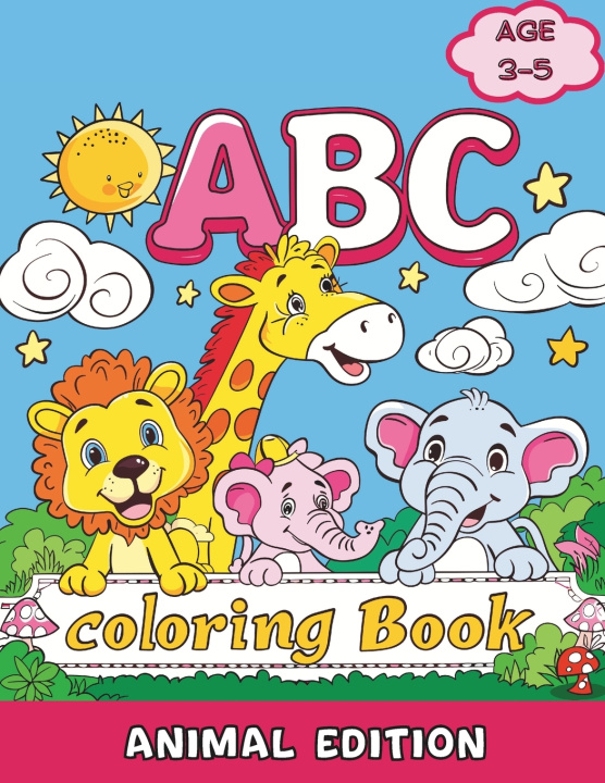 Książka ABC Coloring Book Vivekraja Kathiresan