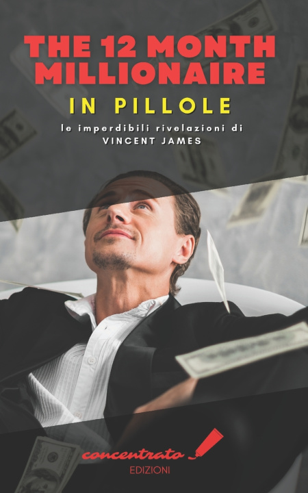 Kniha The 12 Month millionaire, in Pillole Concentrato Edizioni