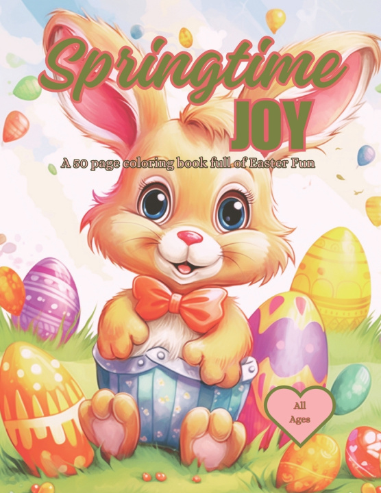 Kniha Springtime Joy Coloring Book c73 Designs
