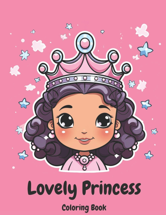 Knjiga Lovely Princess Coloring Book Little Scribbles