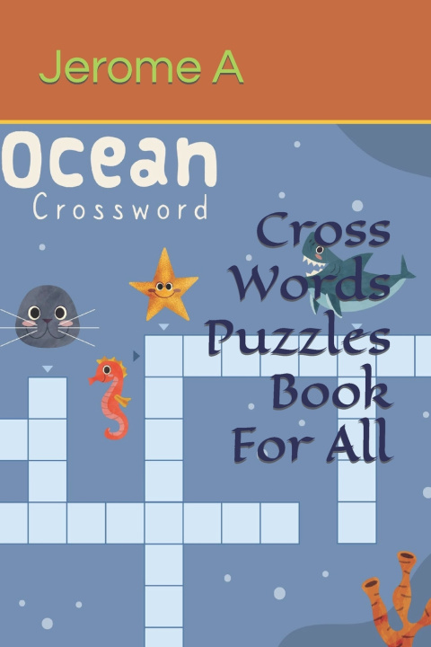 Książka Cross Words Puzzles Book For All Jerome A