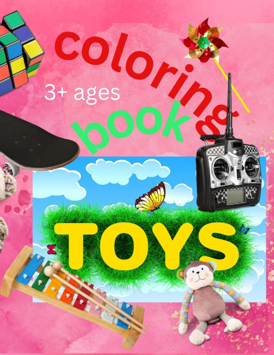 Książka TOYS ,coloring book Daniela lumar23