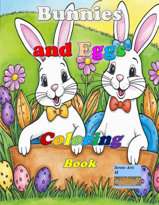 Kniha Bunnies and Eggs Coloring Book Marvin ZS