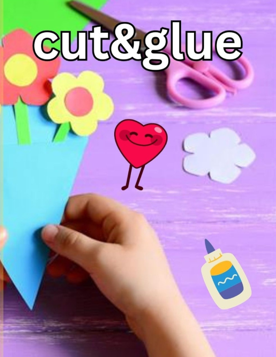 Książka cut&glue Asmaa Mohamed
