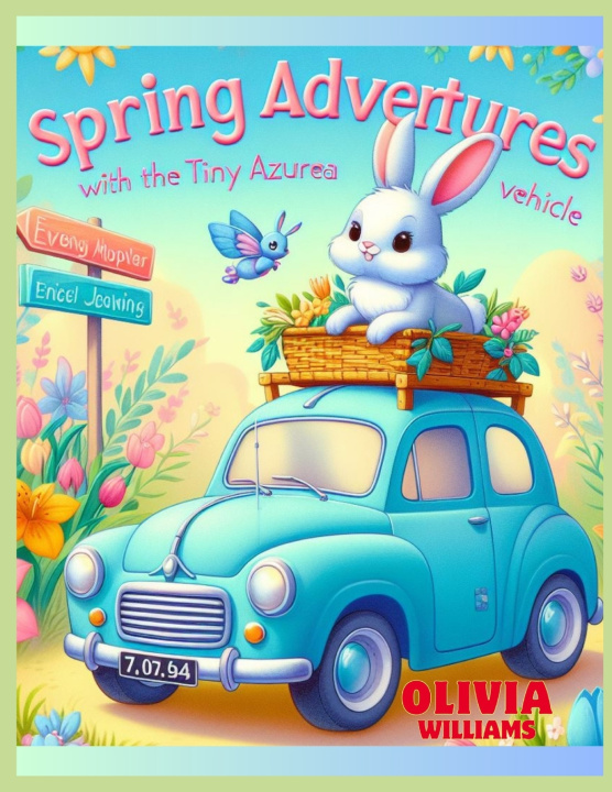 Boek Spring Adventures With The Tiny Azure Vehicle Olivia Williams