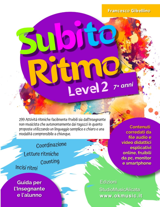 Knjiga SUBITO RITMO LEVEL 2 francesco Gibellino