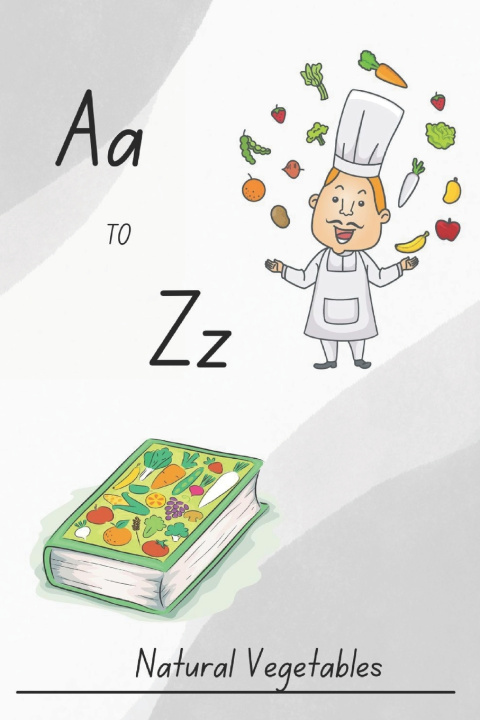 Książka Aa-Zz Natural Vegetable Nivetha Rajendran