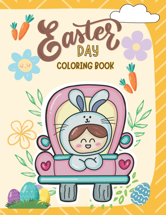 Książka EASTER DAY COLORING BOOK Karen Riveros