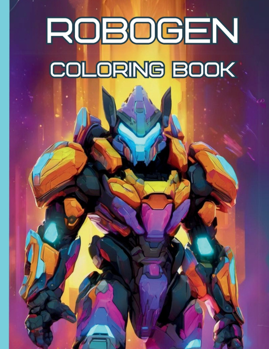 Książka Robogen Coloring Book Michelle Urra