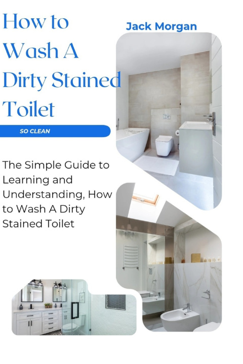 Kniha How to Wash A Dirty Stained Toilet Jack Morgan