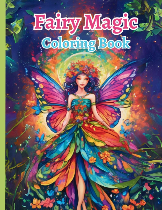 Boek Fairy Magic Coloring Book Michelle Urra