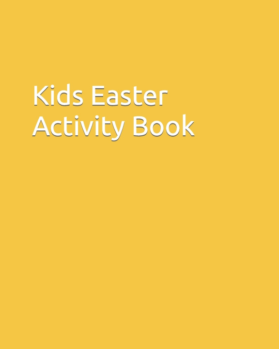 Książka Kids Easter Activity Book Theresa Jose