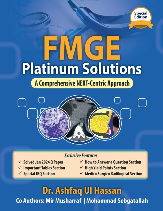 Kniha FMGE Platinum Solutions Dr Ashfaq ul Hassan