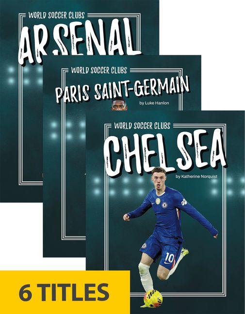 Книга World Soccer Clubs Set 2 (Set of 6) 