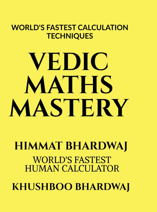 Kniha VEDIC MATHS MASTERY HIMMAT BHARDWAJ