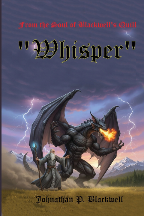 Kniha Whisper Johnathan P. Blackwell
