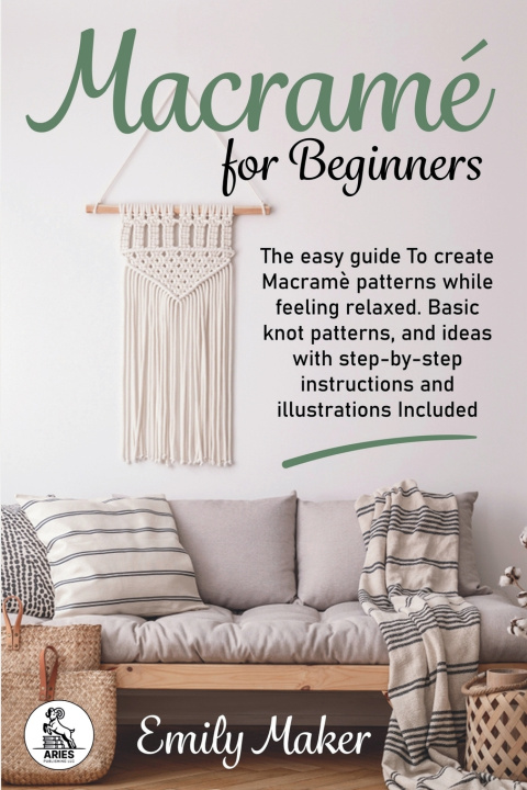 Kniha Macrame for beginners Emily Maker