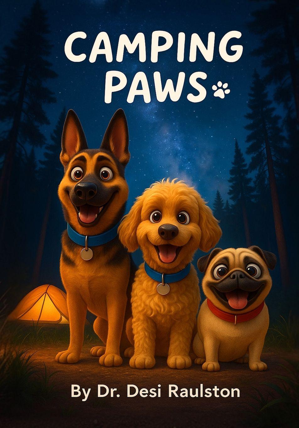 Kniha Camping Paws 
