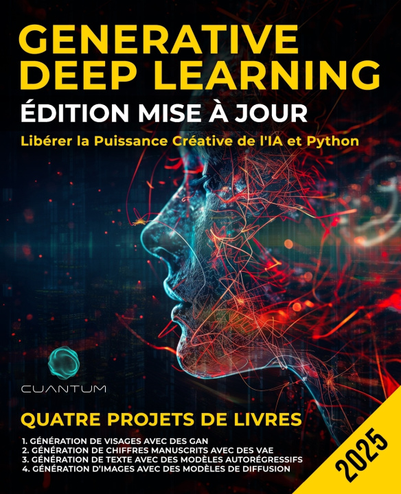 Kniha Generative Deep Learning Édition Mise à Jour Cuantum Technologies