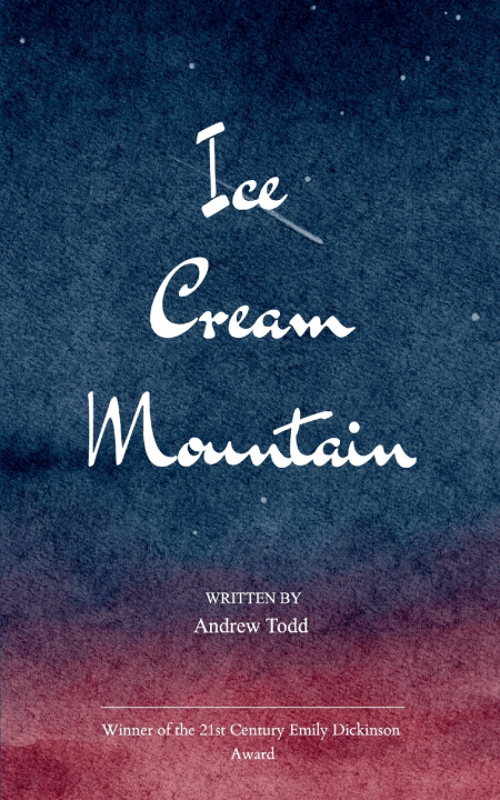 Book Ice Cream Mountain Andrew Todd