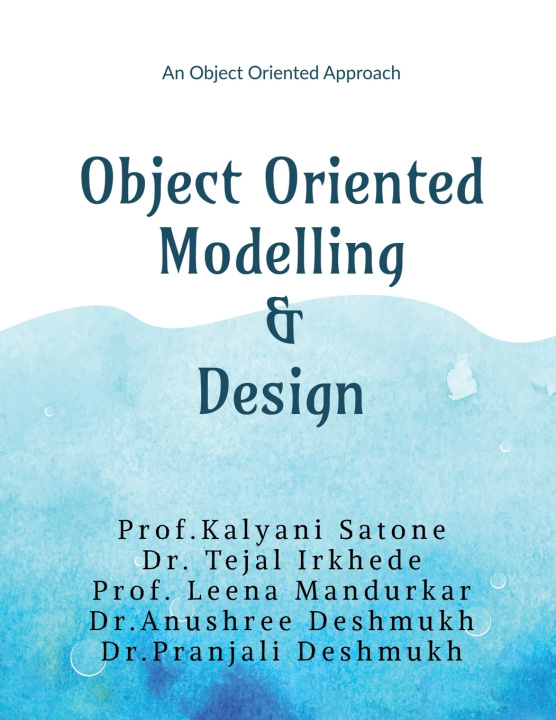 Knjiga Object Oriented Modelling and Design Prof. Kalyani Satone