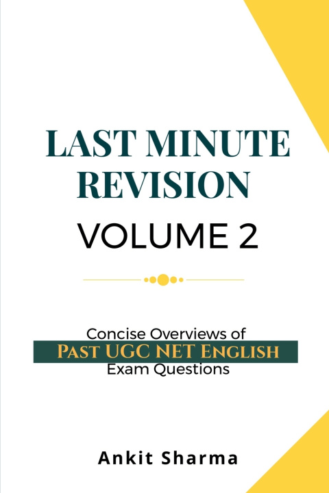 Kniha Last Minute Revision Volume 2 Ankit Sharma