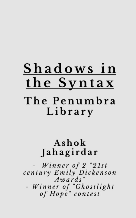 Kniha Shadows in the Syntax Ashok Jahagirdar