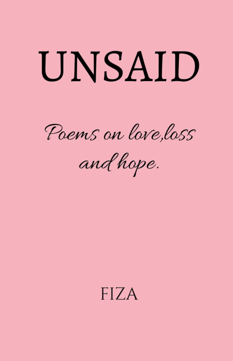 Kniha UNSAID FIZA