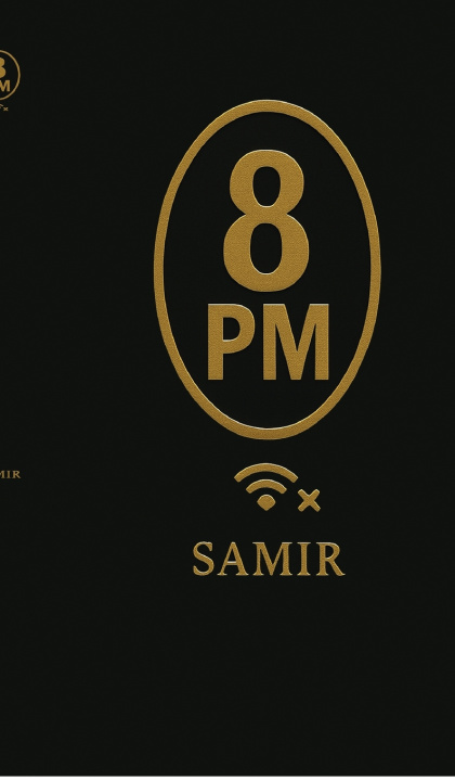 Kniha 8 PM Samir Goel