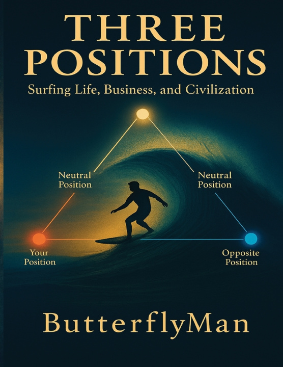 Kniha THREE POSITIONS ButterflyMan