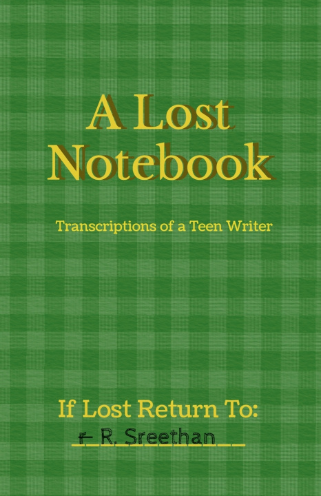 Kniha A Lost Notebook R. Sreethan