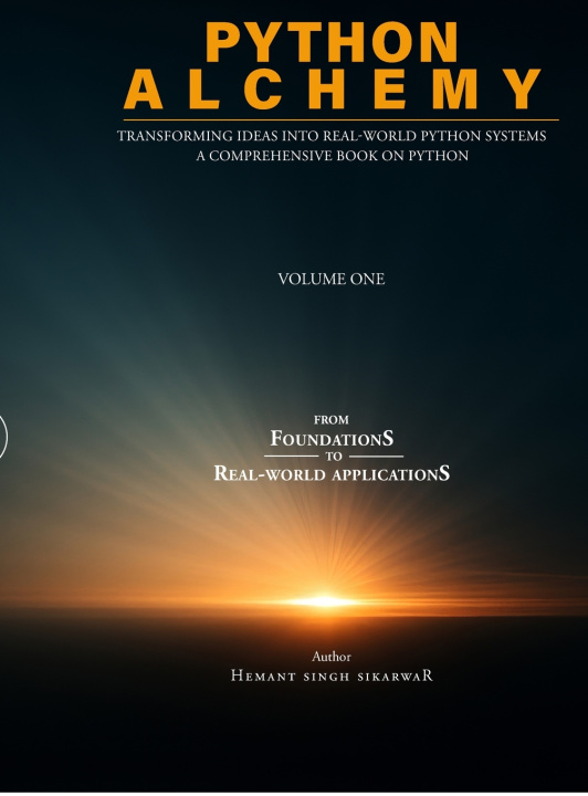 Knjiga Python Alchemy - Volume One Hemant Singh Sikarwar