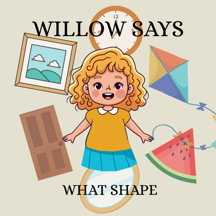 Kniha Willow says 'What shape' Michael Taylor