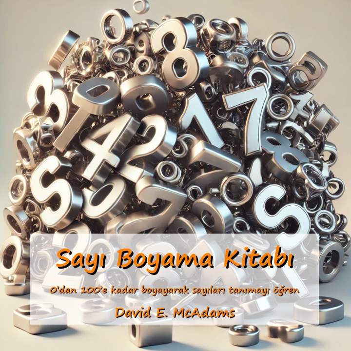 Livro Sayı Boyama Kitabı David E. McAdams