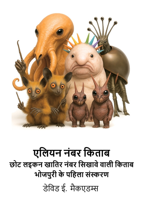 Kniha एलियन नंबर किताब David E. McAdams