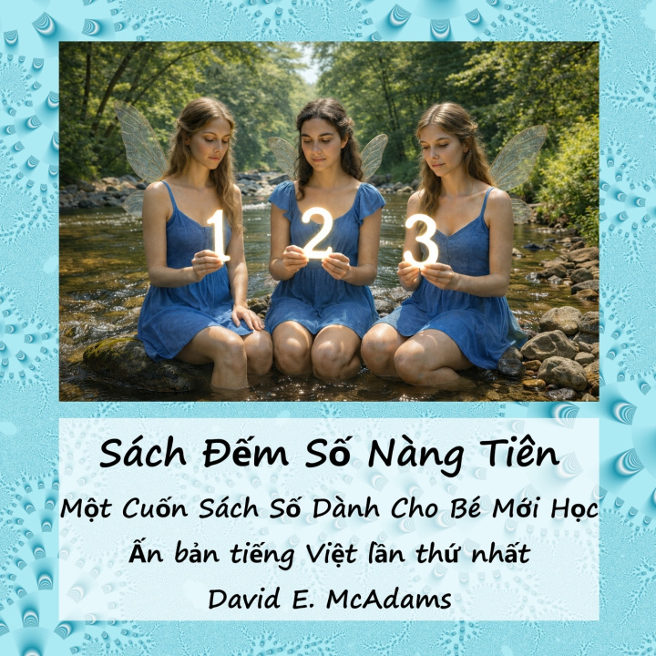 Buch Sách Đếm Số Nàng Tiên David E. McAdams