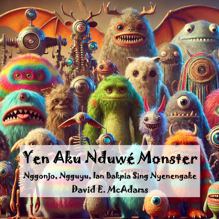 Kniha Yen Aku Nduwé Monster David E. McAdams