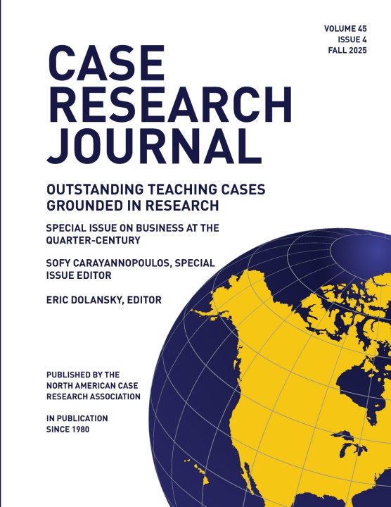Kniha Case Research Journal Eric Dolansky