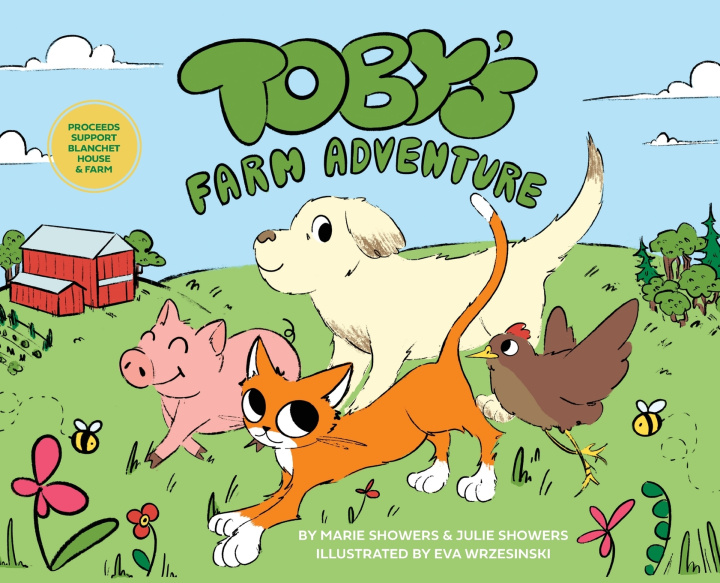 Kniha Toby's Farm Adventure Julie Showers